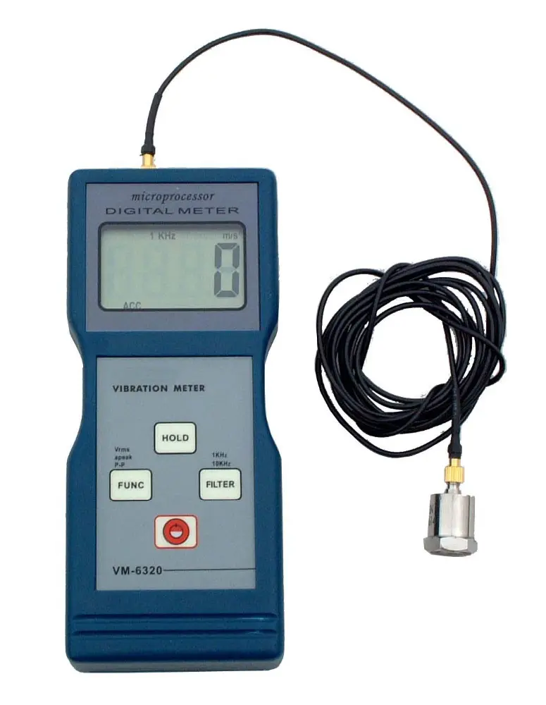 VM-6320 Hoge Kwaliteit Draagbare Trillingen Meter In Testapparatuur