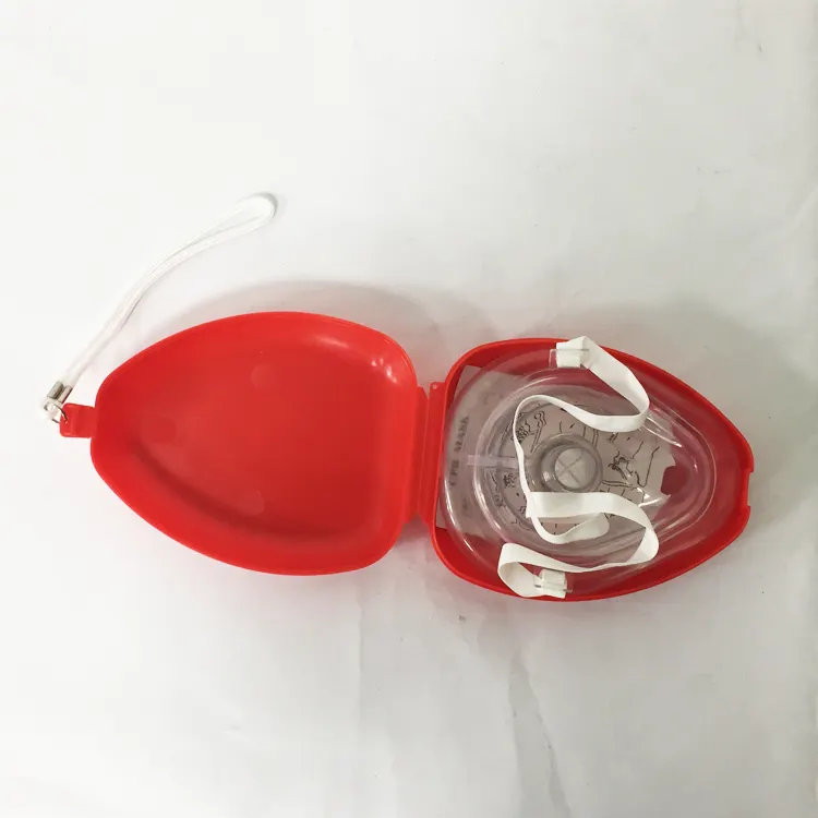 Продвижение первой помощи сердечно-легочная Личная Делюкс оральная экстренная спасатель CPR e маска
