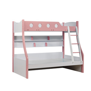 Vente chaude Enfants Ensemble <span class=keywords><strong>Rose</strong></span> En Bois Superposés Lit Ensemble - Product Image 3