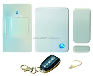 IP Alarm system/ Remote Control/ Door Sensor/ PIR Detector/ Wireless siren