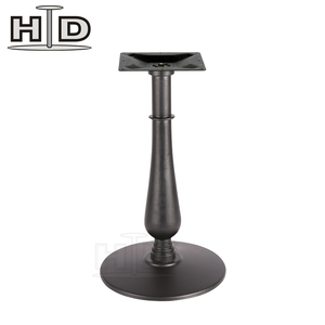 قاعدة طاولة سوداء دائرية 430 مللي متر, قاعدة طاولة معدنية كلاسيكية بسعر المصنع - Product Image 2