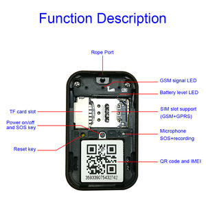 Dispositif de suivi universel GF07 GSM Mini voiture LBS Véhicule Camion GPS Localisateur Anti-perte Tracker Contrôle vocal Application gratuite - Product Image 2