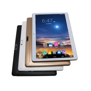 Tablet da 10.1 pollici 3G chiamata di telefono tablet pc MTK6582 IPS schermo quad core + dual sim + GPS + 1G/16G + OTG + wifi phablet