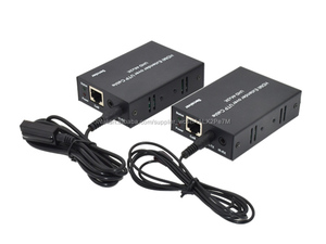 4K <span class=keywords><strong>HDMI</strong></span> Extender Balun 50 M Trasmissione 4Kx2K 3D 1080 P Su Singolo CAT5E Cavo Con L'obiettivo del Bi-Direzionale IR 20 ~ 60 hz