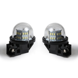 2X ไฟ LED สีขาวป้ายทะเบียนป้ายไฟสำหรับซูซูกิ <span class=keywords><strong>400</strong></span> เบิร์กแมน 2003-2006 โตไคเด็นโซ 3 OEM #   35910-75F1 / 35910-14F1 - Product Image 1
