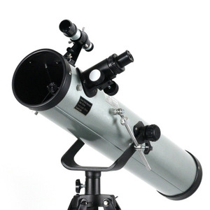 Telescopio Riflettore Astronomico WT76700 con Oculare da 76mm e Filtro Lunare, Treppiede Regolabile Incluso - Product Image 3