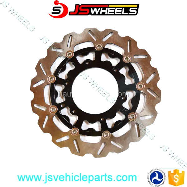 240 MM 260 MM 270 MM 280 MM 290 MM 300 MM 310 MM 320 MM Floating Disc Brake Rotor untuk SXF EXC Motocross Supermoto