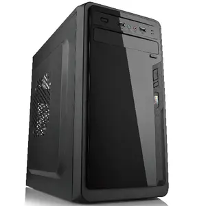 hot selling accessories gaming case fpr pc mid tower full tower with card reader slot micro ATX steel OEM slim computer cabinet