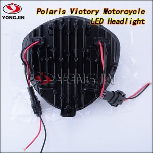 LED faro negro para motocicleta cruceros de Victoria CROSS modelos 07-16 - Product Image 3