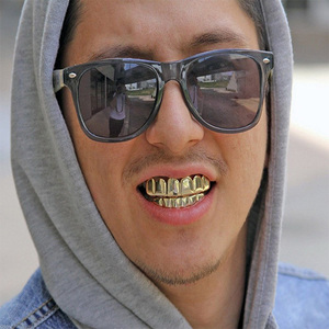 18K Placcatura In Oro Commercio All'ingrosso di Nuovo Disegno di Rame Presa Dente Gioielli - Product Image 3