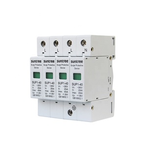 Suntree Manufacturer AC SPD 4 Pole Surge Protection Device SPD 3P + N Surge Thunder Arrester - Product Image 2