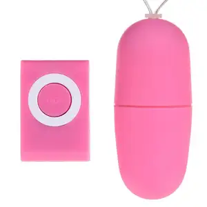 Beautiful Wireless Mp3 Shaped Remote Controlled vibrator egg for woman vagina