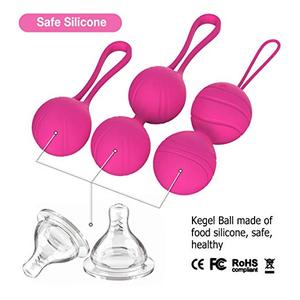 Masseur Boules <span class=keywords><strong>de</strong></span> <span class=keywords><strong>Geisha</strong></span> pour Femmes & Silicone Sans Fil Télécommande Masseur Rechargeable - Product Image 5