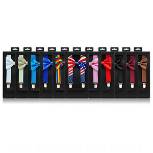 Personalizado clásica <span class=keywords><strong>de</strong></span> Color sólido adultos <span class=keywords><strong>tirantes</strong></span> <span class=keywords><strong>y</strong></span> <span class=keywords><strong>pajarita</strong></span> para hombres - Product Image 5