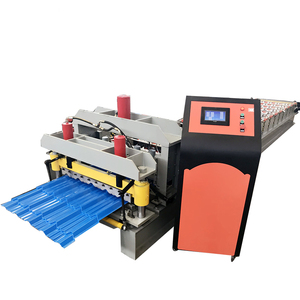 Tấm Lợp Ngói Tráng Men Và Ibr Sắt Tấm Cuộn Tạo Thành Máy - Product Image 2