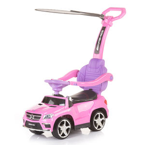 Voiture à pousser pour bébé à quatre roues, alimentée par batterie, avec auvent - Product Image 1