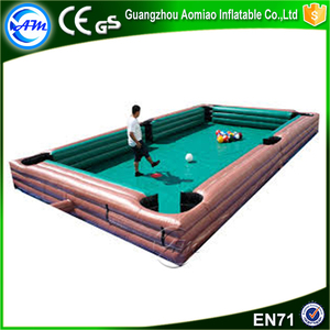 Nuevo estilo inflable billar snookball patio de juegos de fútbol para billar inflable pelota de fútbol mesa de snooker inflable - Product Image 2