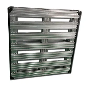 Hot sale Warehouse factory direct sale 1100*1100 heavy duty Stackable steel pallet metal pallet