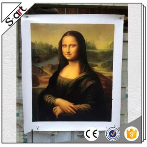 Venta caliente mona lisa famoso leonardo <span class=keywords><strong>da</strong></span> <span class=keywords><strong>vinci</strong></span> viejos maestros <span class=keywords><strong>de</strong></span> la lona pintura al óleo reproducción - Product Image 1
