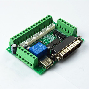 <strong>5</strong> <strong>Axis</strong> Parallel Port Mach3 <strong>Breakout</strong> <strong>Board</strong> for Stepper Motor - Product Image 3
