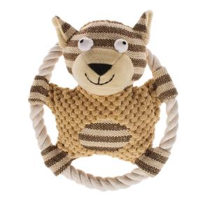 Commercio all'ingrosso produttore indistruttibile peluche squeaky chew set giocattoli del cane da compagnia