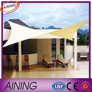 Waterproof polyester shade sail/sail shade awning/dim. Shades veil - Product Image 1