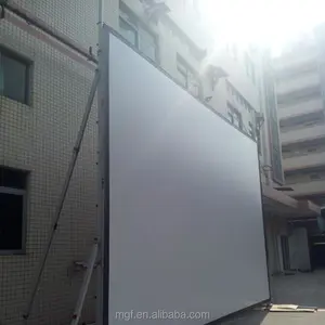 300 inç Büyük Açık Projektör Ekranları ile açık film için Arka Projeksiyon Filmi örtü ile kumaş kitleri