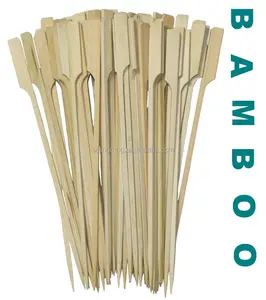 Espetos de bambu da natureza