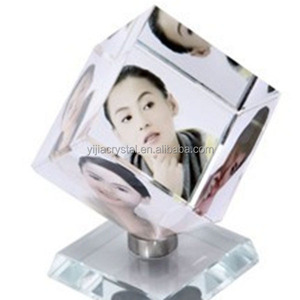 Personalized Fashion Souvenir Gift Crystal Glass Frame Craft