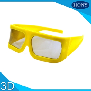 ทำให้สีเหลืองขนาดใหญ่กรอบเชิงเส้นขั้วแว่นตาสำหรับ3D 4D 5D 6Dโรงภาพยนตร์,เรื่อยๆIMAX 3dแว่นตาเชิงเส้นสำหรับแว่นตา3Dภาพยนตร์ - Product Image 2