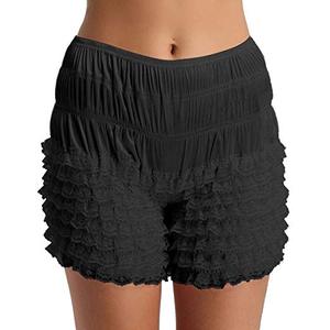 Oferta Especial: Tanga de Encaje con Volantes de Micromalla para Mujer, <span class=keywords><strong>Bragas</strong></span> Sexys con Volantes, Pantalones Cortos de Baile, Pettipant para Mujer - Product Image 6
