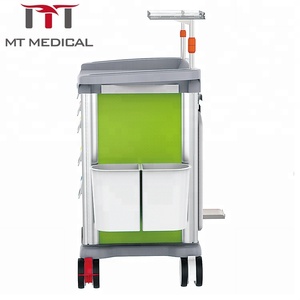 Mt Medische Italië Nieuw Design Ziekenhuis Medische Emergency Crash Anesthesie Trolley Winkelwagen Prijs - Product Image 3