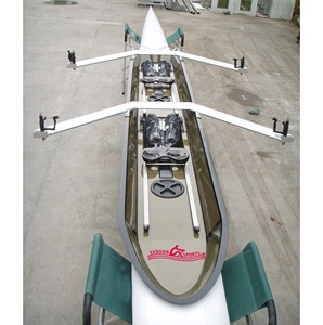 การออกแบบใหม่ FISA คาร์บอนไฟเบอร์100% เรือพายเรือกวาดคู่ Scull 2X 2-โลกพาย2022