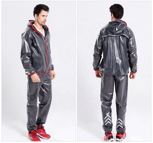 <strong>Light</strong> Weight <strong>Waterproof</strong> Fabric Mens Bicycle Rain Coat <strong>Jacket</strong> and Pants - Product Image 4