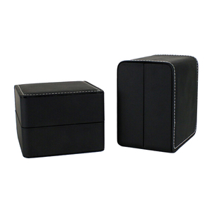 Luxury Pu Leather Watch Packaging Box, Custom logo Leather Watch <strong>Storage</strong> Box <strong>Storage</strong> Boxes and <strong>Storage</strong> <strong>Containers</strong> - Product Image 5