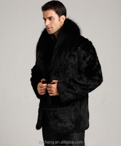 Cappotto Invernale da Uomo 2026 in Pelliccia Sintetica Nera, Caldo e Spesso, Taglie Forti, <span class=keywords><strong>Giacca</strong></span> alla Moda per Esterni, Prezzo di Fabbrica - Product Image 6
