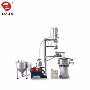 DZJX elektrik vakum konveyör kaldırıcı buğday çimento badem tozu hava sürücü bant konveyör için kimyasal ve gıda endüstrisi - Product Image 5