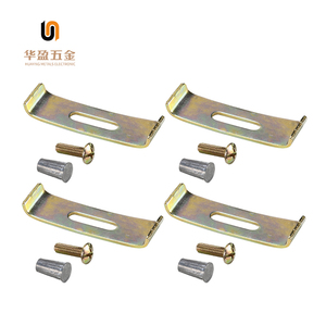 Heavy Duty the Kitchen <strong>Sink</strong> Undercounter Undermount <strong>Sink</strong> <strong>Clips</strong> Fixing Clamps Steel Graphic Design Square Sin Silver Gold or OEM