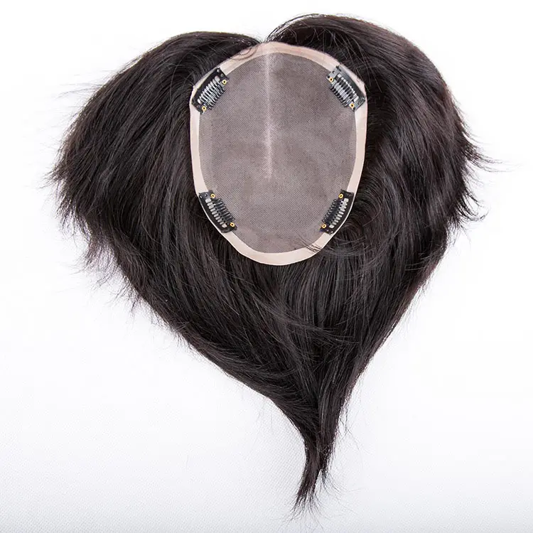 Aisi Hair Top Quality Cheap Factory Price 100% Malaysia Human Hair Toupee For Black Women
