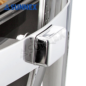 Pour le scarabée rectangulaire d'acier inoxydable de vente chaude de Sunnex avec 2 casseroles de nourriture pour des hôtels et des restaurants - Product Image 3