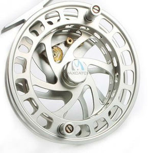 center point fishing reel Griffin Centerpin for Float | Smooth Balance Nearshore tidal saltwater flows for redfish Centerpin Reel - Redband 45