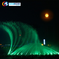 Fontaine d'eau dansante avec système de contrôle musical, prix usine compétitif, directement de l'usine