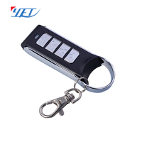 YET071 Control Remoto RF Inteligente de 4 Botones y 4 Canales con Clonación de Código de 433.92Mhz, Compatible con Múltiples Marcas