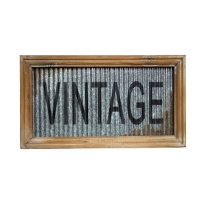Su misura all'ingrosso "Vintage" fatto a mano rustico fattoria decorazione per la casa pannello di legno appeso segni di legno decorazione della parete - Product Image 1