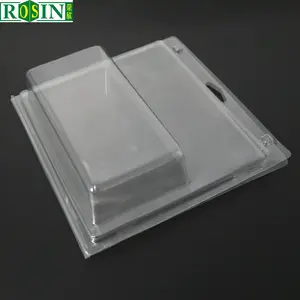 Blister Clamshell Plastic Packaging Custom Transparent Double PET Electronic Accept