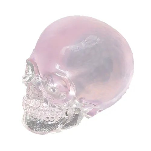 Alibaba Express Unique Transparent Resin Wholesale Halloween Skull