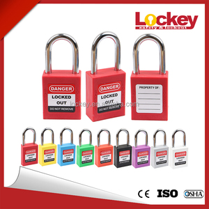 Lockey buen <span class=keywords><strong>precio</strong></span> OEM llave maestra eléctrica el plástico <span class=keywords><strong>de</strong></span> acero Candado <span class=keywords><strong>de</strong></span> <span class=keywords><strong>Seguridad</strong></span> <span class=keywords><strong>De</strong></span> nylon - Product Image 2