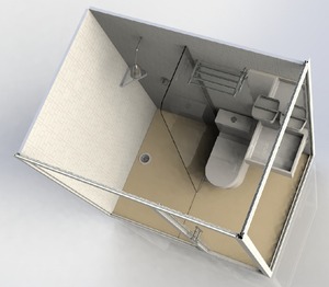 2018 Chine fournir portable salle <span class=keywords><strong>de</strong></span> bain verre <span class=keywords><strong>cabine</strong></span> <span class=keywords><strong>de</strong></span> <span class=keywords><strong>douche</strong></span> - Product Image 4