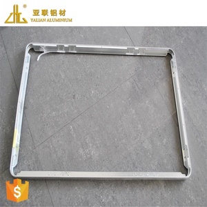 CNC Anodized/Brushed Nhôm Khung Đùn Hồ Sơ, Khung Nhôm Tùy Chỉnh Cho TV Hiển Thị - Product Image 4