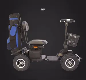 Steering Wheel Handle Electric Golf Cart Single Seat